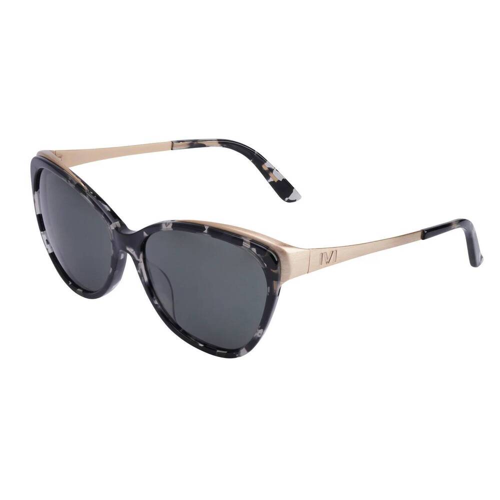 NEW IVI VISION women's daggerwing sunglasses in black granite